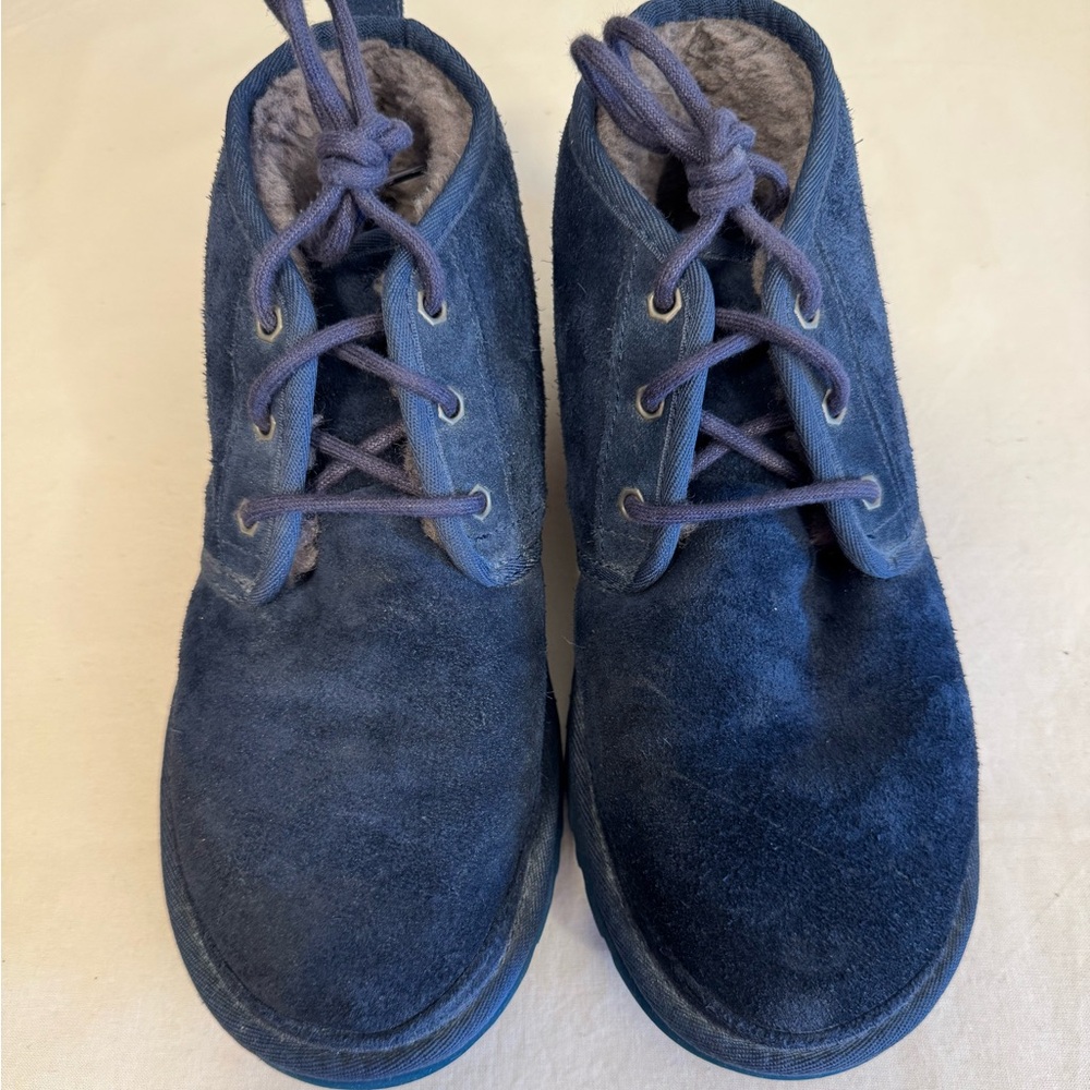 UGG Neumel Men's Chukka Ankle Boot, color Deep Ocean blue. Size M8/W10